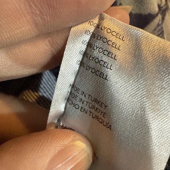 Free People We The Free Dreamweaver Maxi Skirt Sz L Blue DenimTiered Jean - Picture 12 of 12